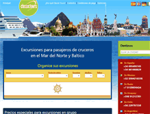Tablet Screenshot of crucero-baltico.com